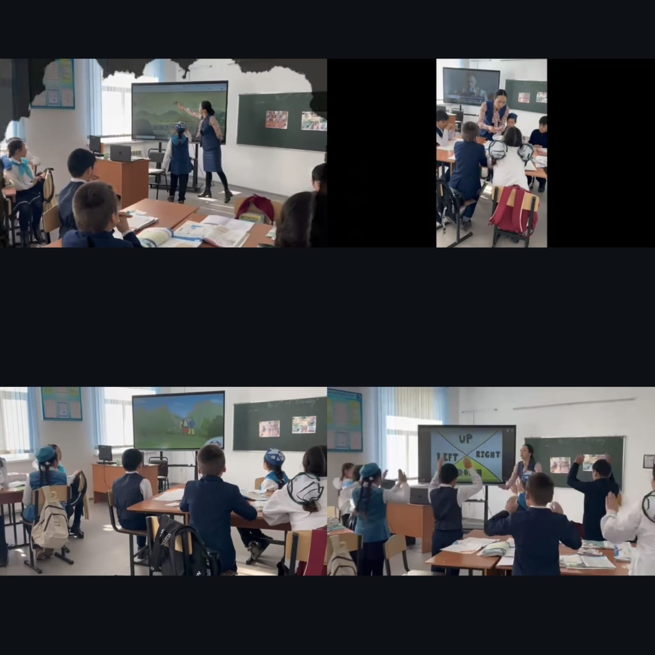 “Жас маман ертеңгі бас маман” атты оңкүндігі аясында ағылшын тілі пәні мұғалімі Ә.Ғ. Оралова “The two giants”