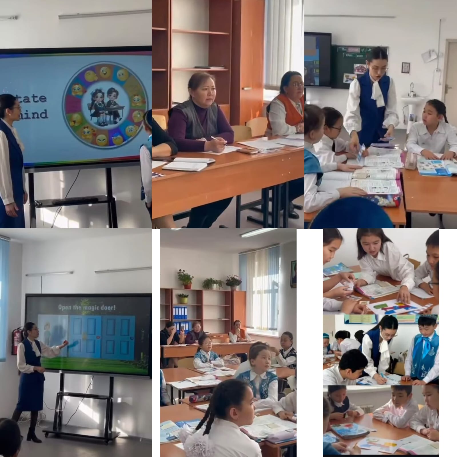 гуманитарлық пәндер бірлестігінің онкүндігінің аясында ағылшын тілі пәнінің мұғалімі І.Б.Төлеуқасымова 5 А сыныбында "Compare the animals"